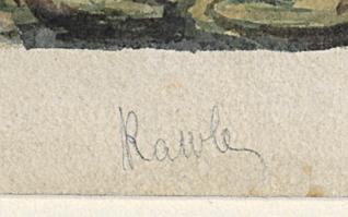 1959.0040.025 Watercolor, Detail 3
