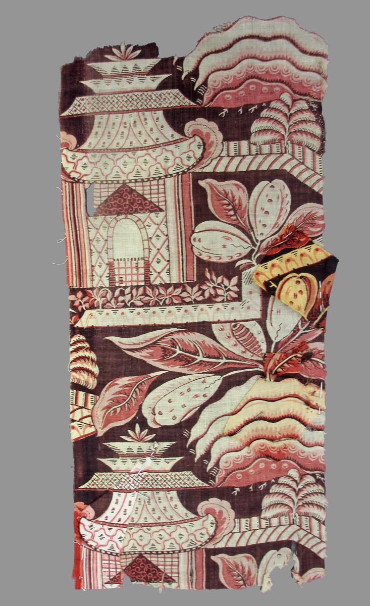 1969.8493 textile, printed obverse