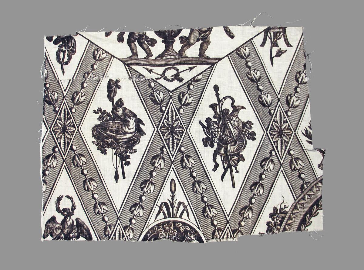 1969.8520.004 textile, printed obverse