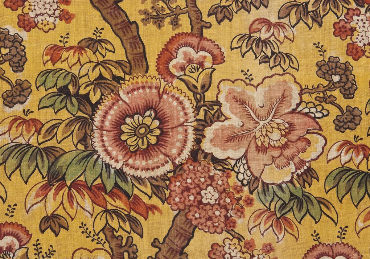 1959.0050.007 Textile, printed, detail 3
