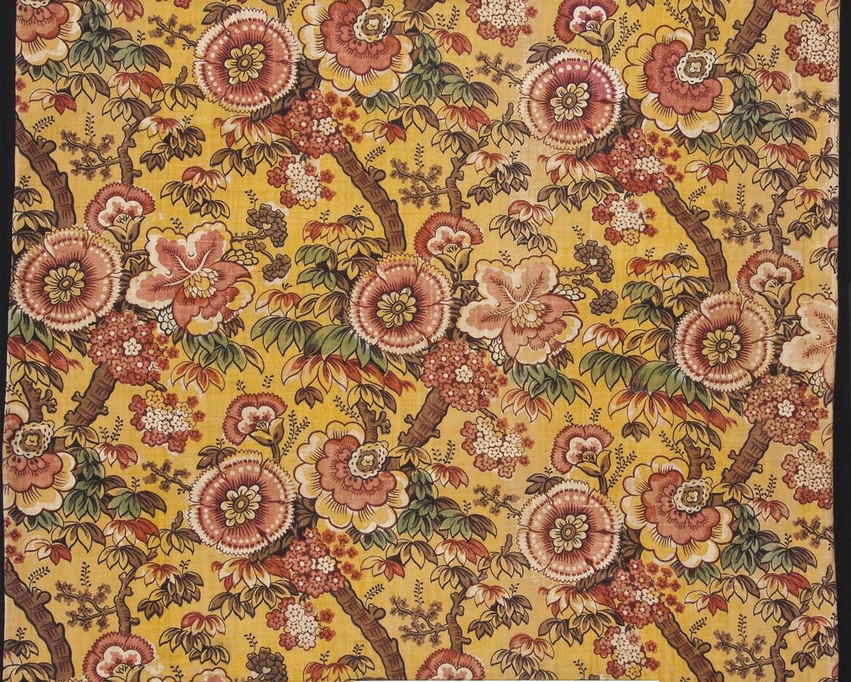 1959.0050.007 Textile, printed, detail, Book image C189