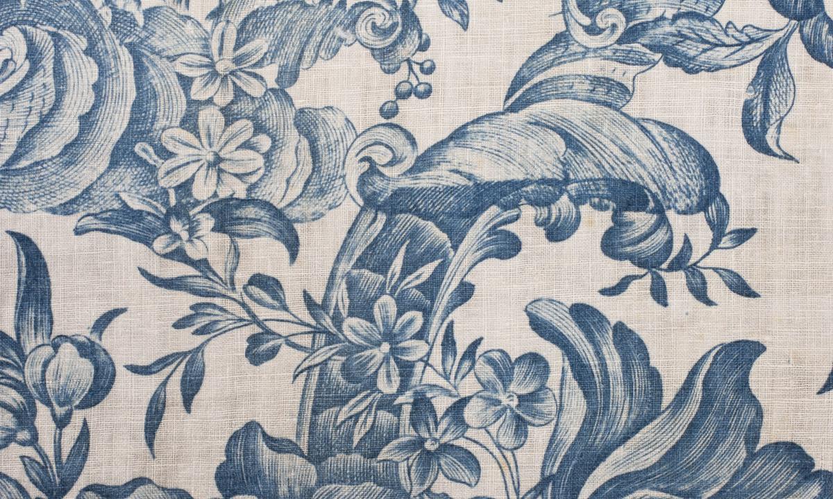 1959.0050.011 A, B Bed hanging, detail 3