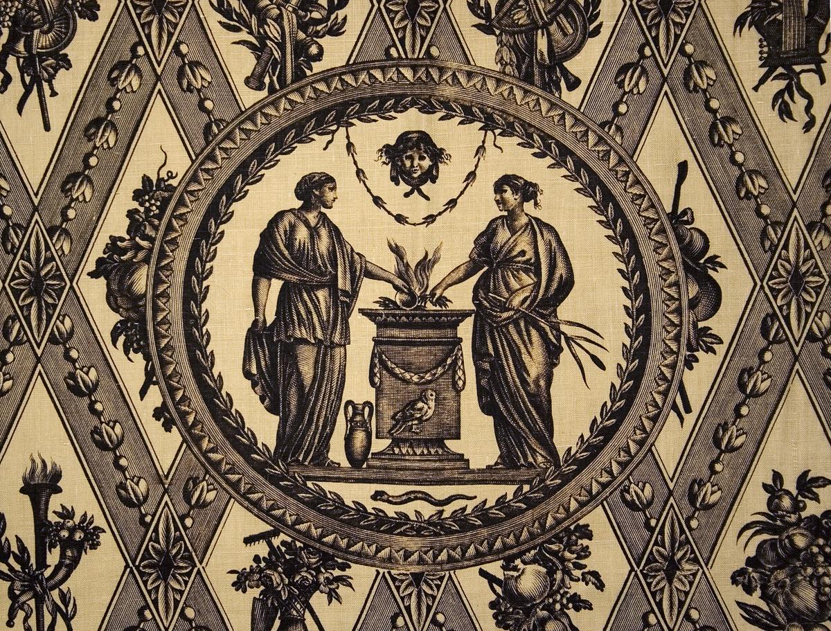 1969.8528 Slip Cover, Pattern Detail