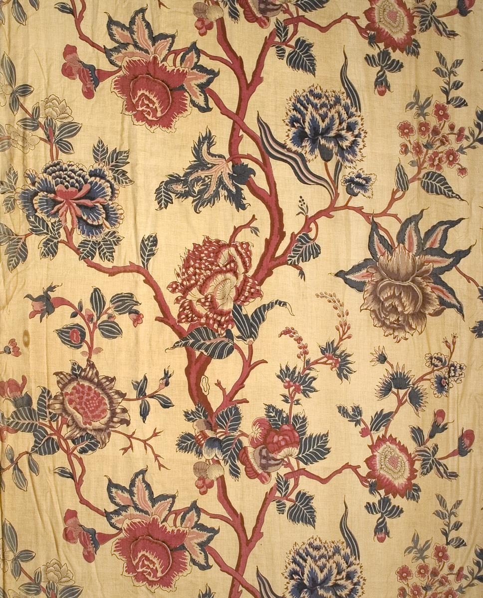 T291 textile, printed design repeat