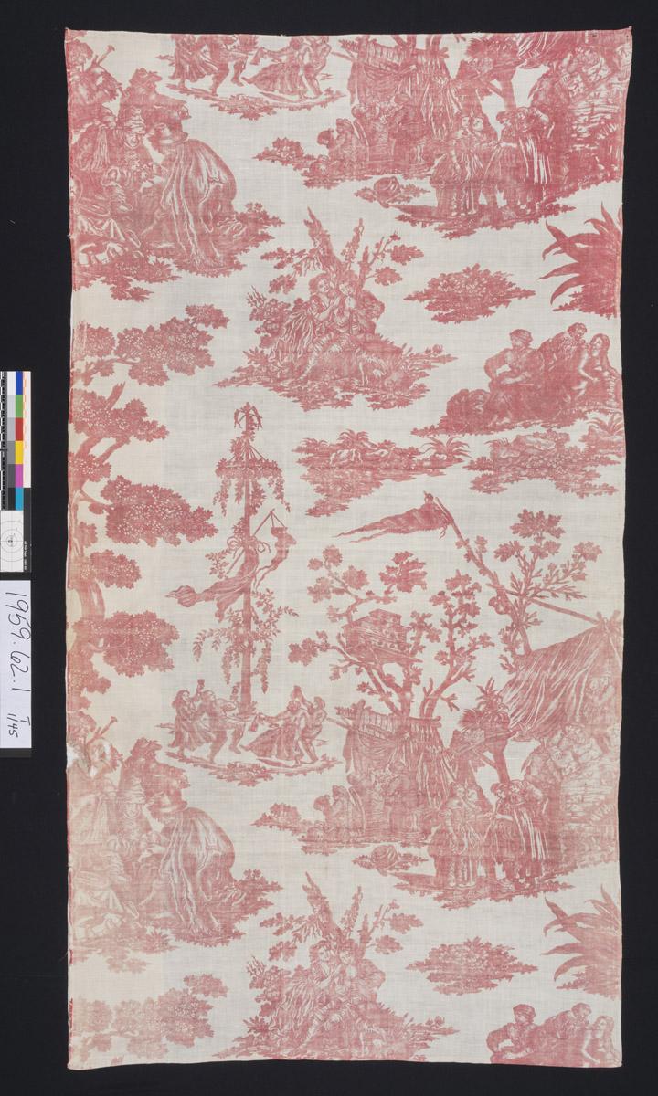 1959.0062.001 Textile, printed, view 1