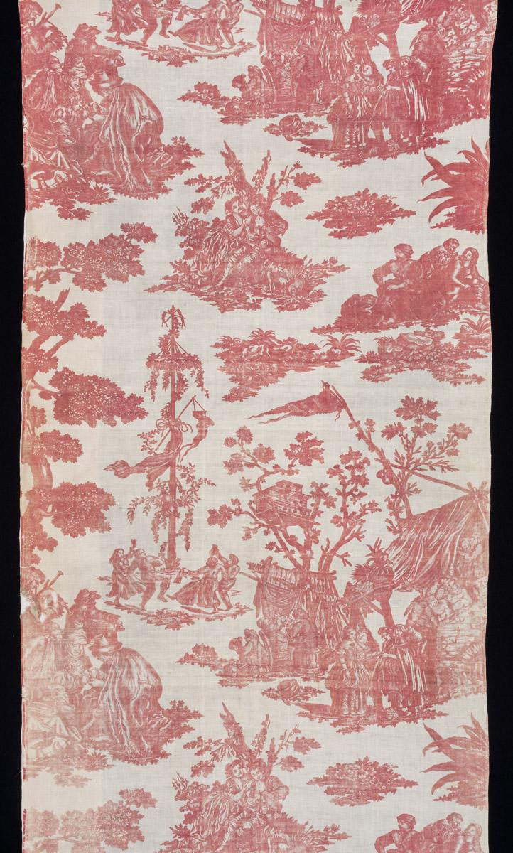 1959.0062.001 Textile, printed, detail, Book image C63