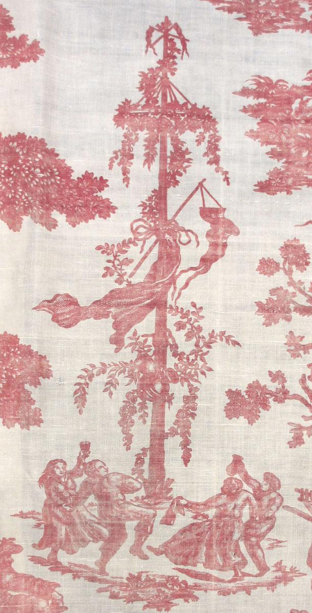 1959.0062.001 textile, printed detail 2