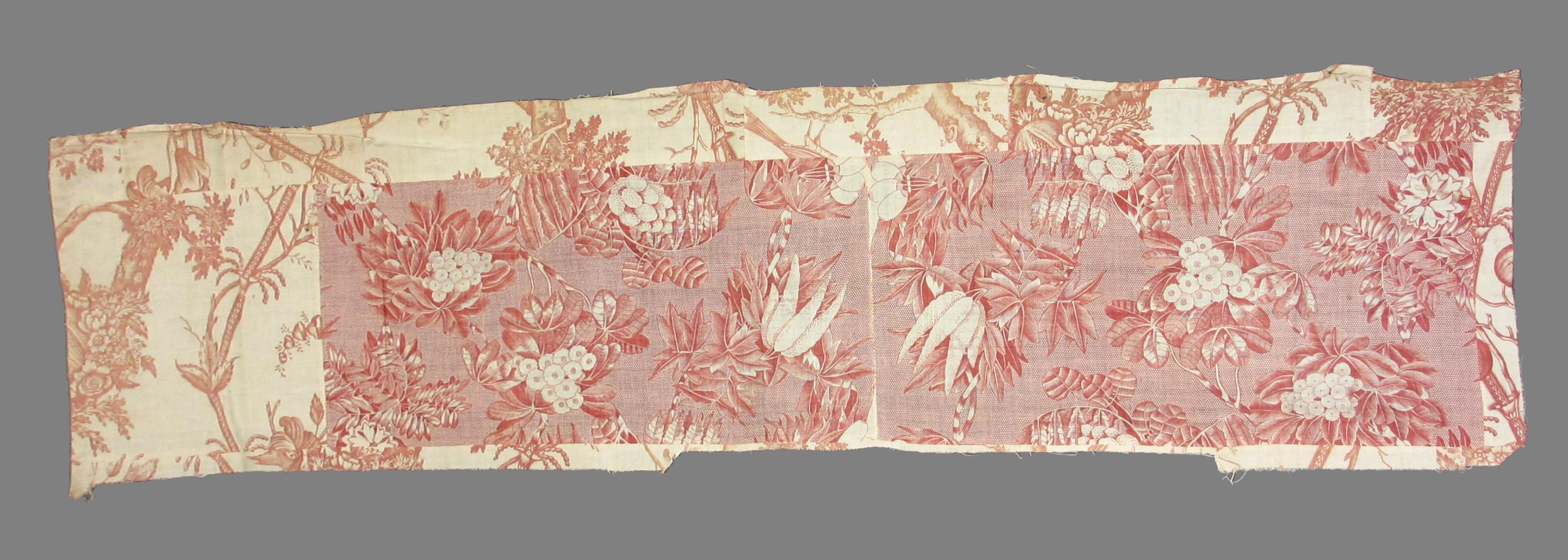 1959.0062.002 and 1958.0075.001 B textile, printed obverse