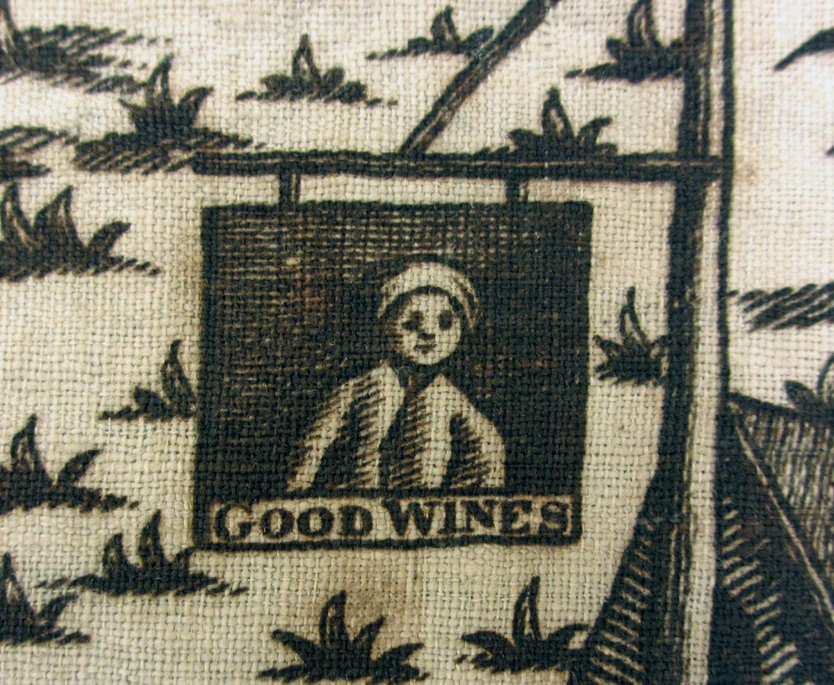 1959.0062.003 textile, printed detail 2