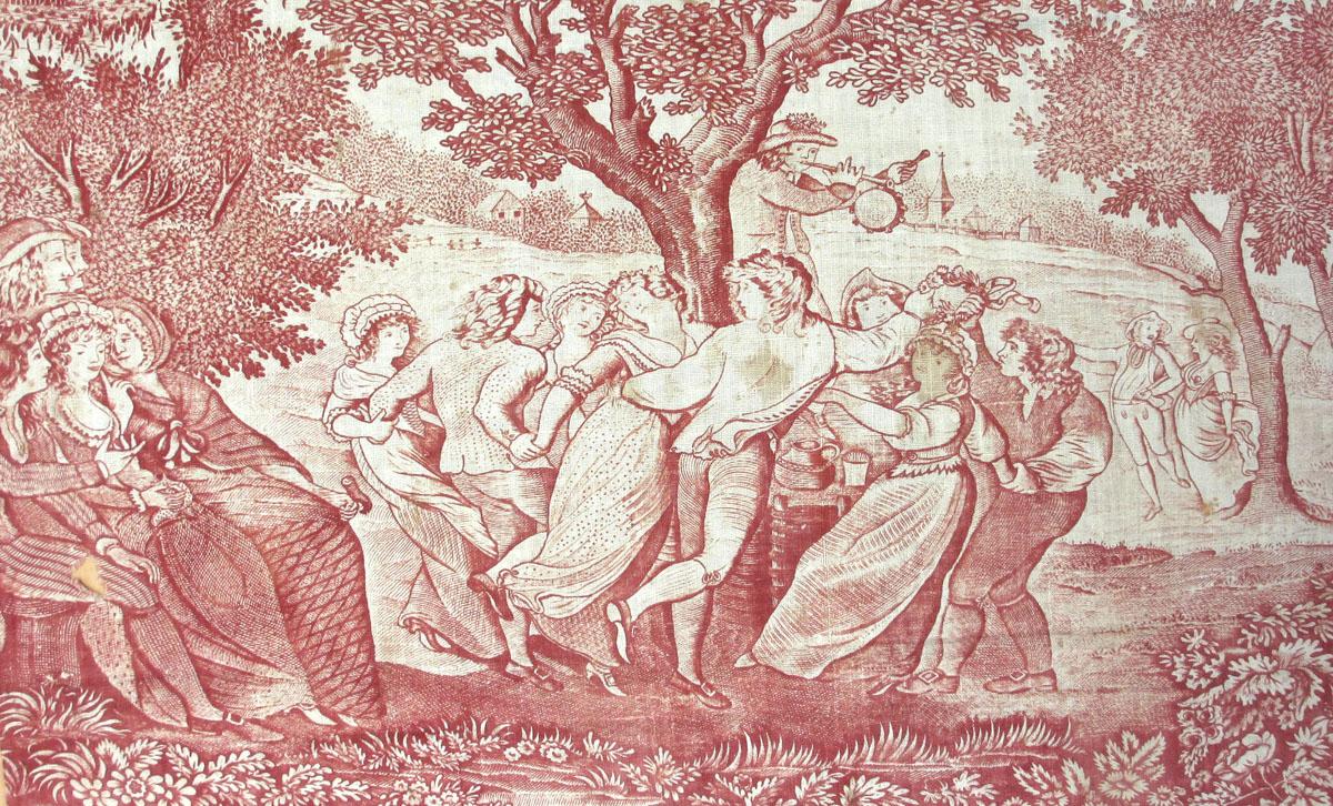 1959.0062.004 D textile, printed detail