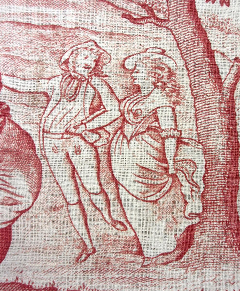 1959.0062.004 D textile, printed detail 3