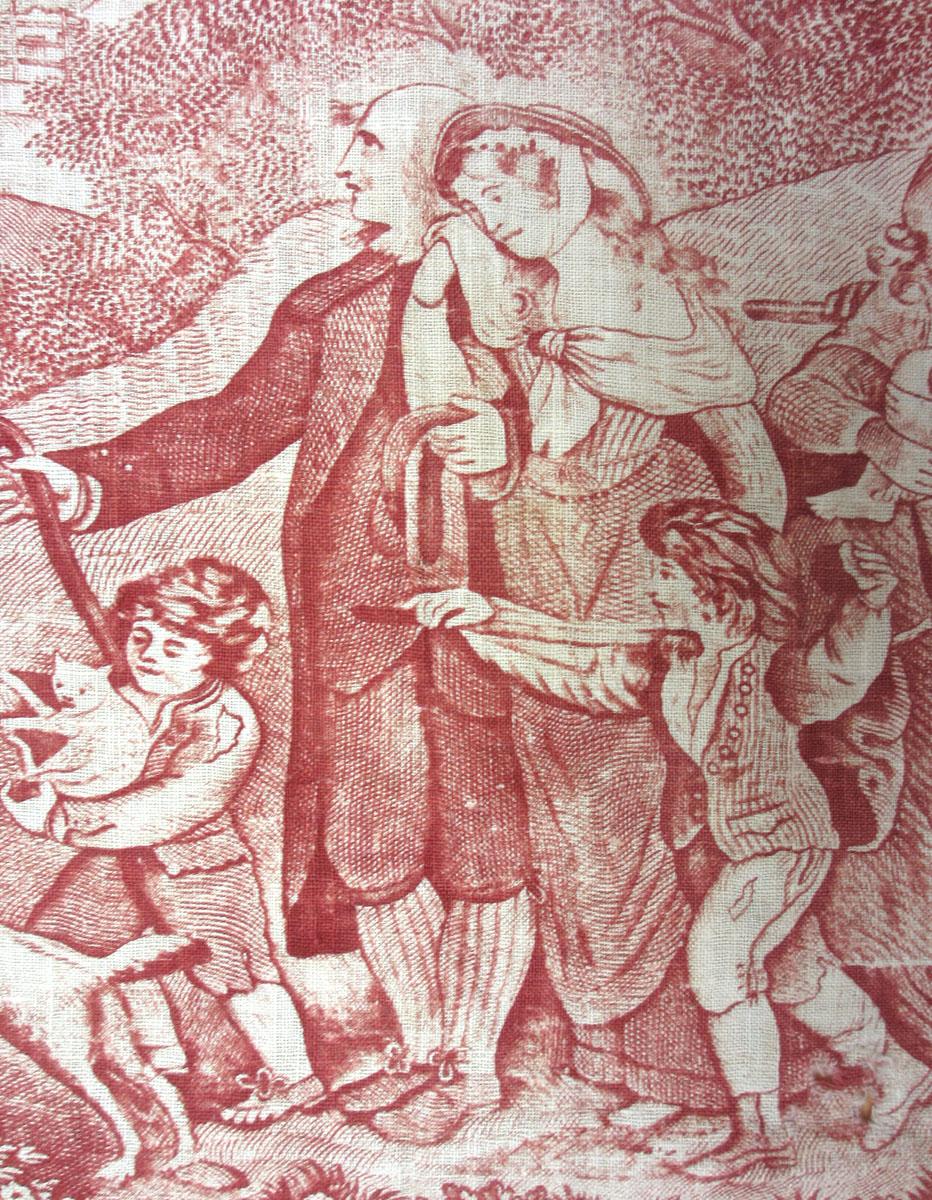 1959.0062.004 D textile, printed detail 5