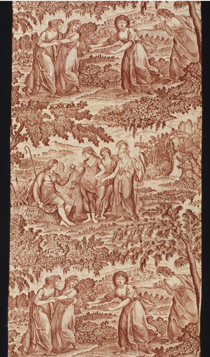 1959.0062.005 Textile, printed, detail, Book image C89