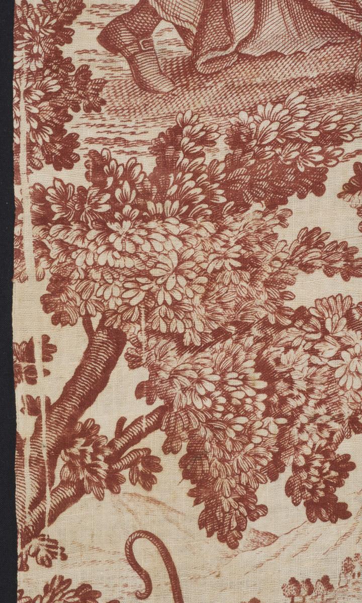 1959.0062.005 Textile, printed, detail 4