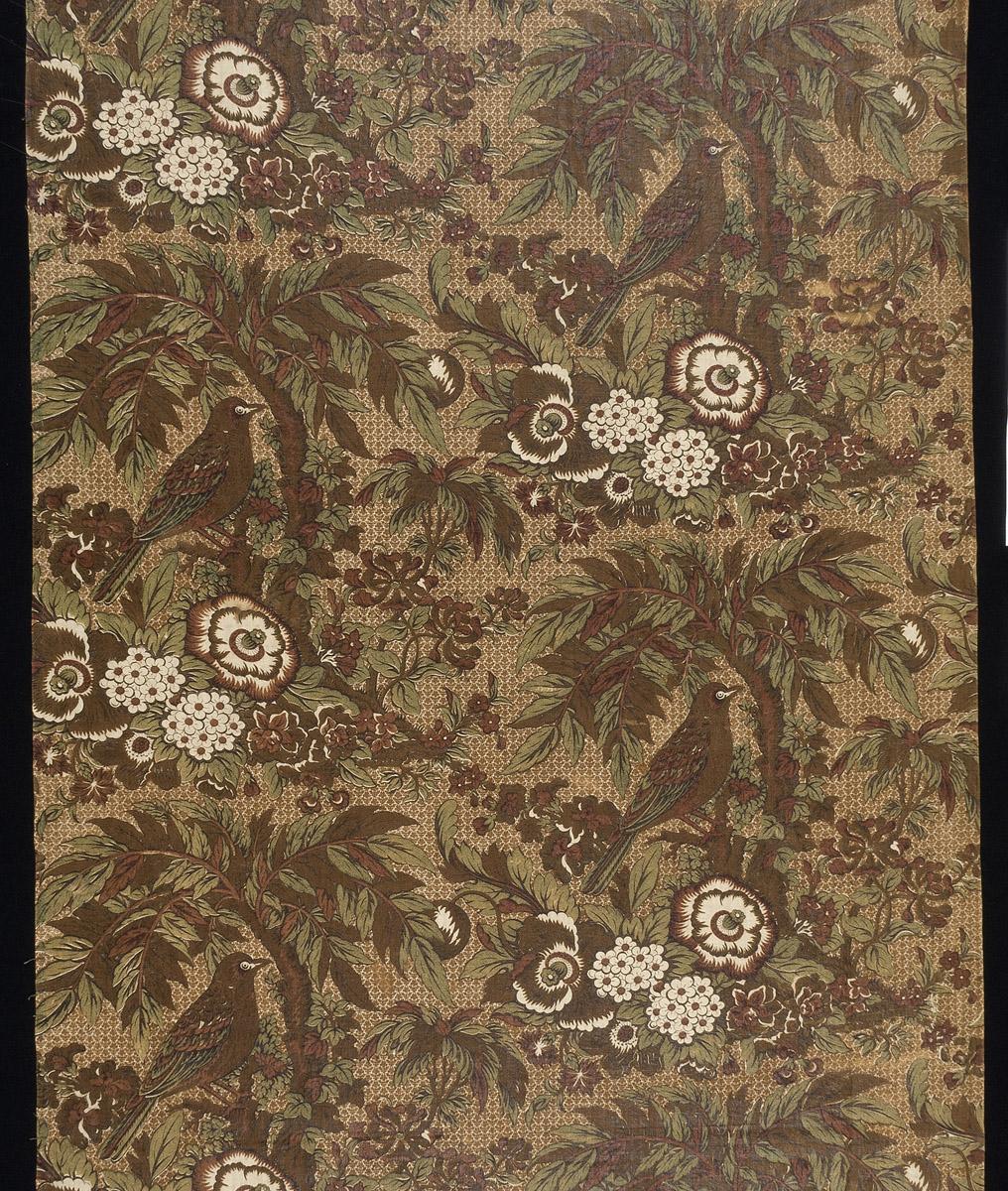 1959.0062.006 Textile, printed, detail 2