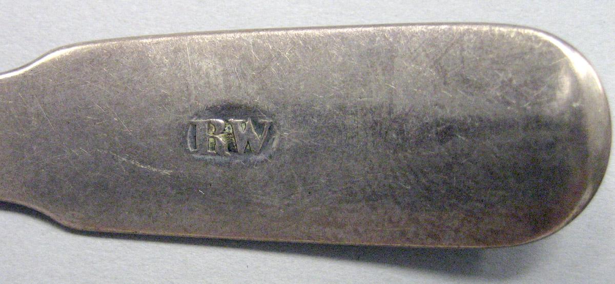 1971.0087 Silver Spoon mark