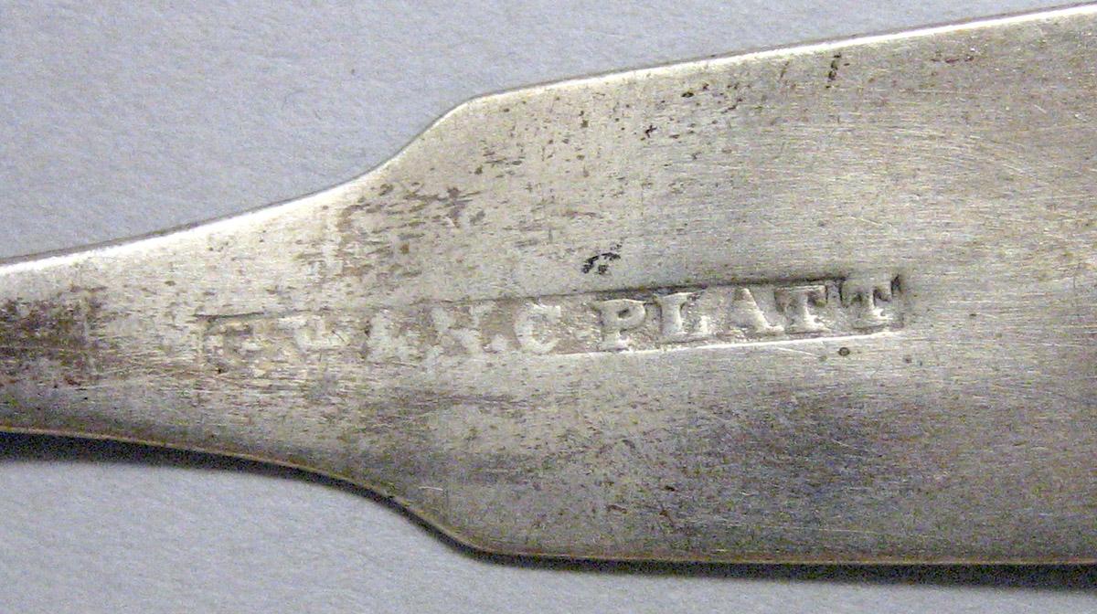 1971.0089 Silver Spoon mark