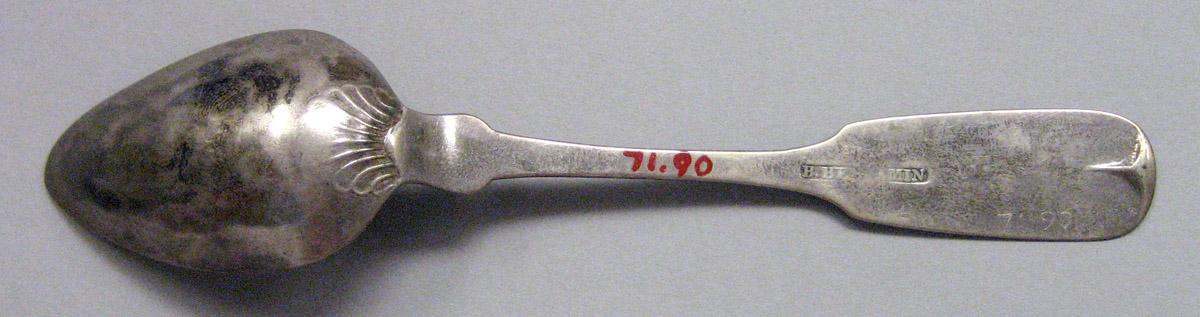 1971.0090 Silver Spoon underside