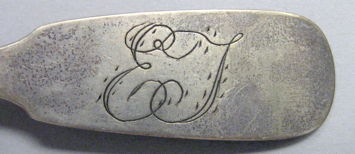 1971.0090 Silver Spoon engraving