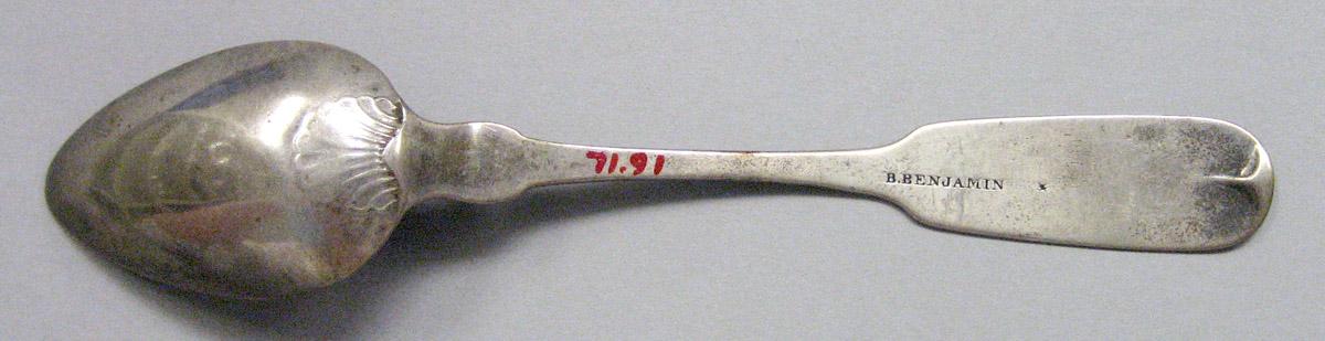 1971.0091 Silver Spoon underside