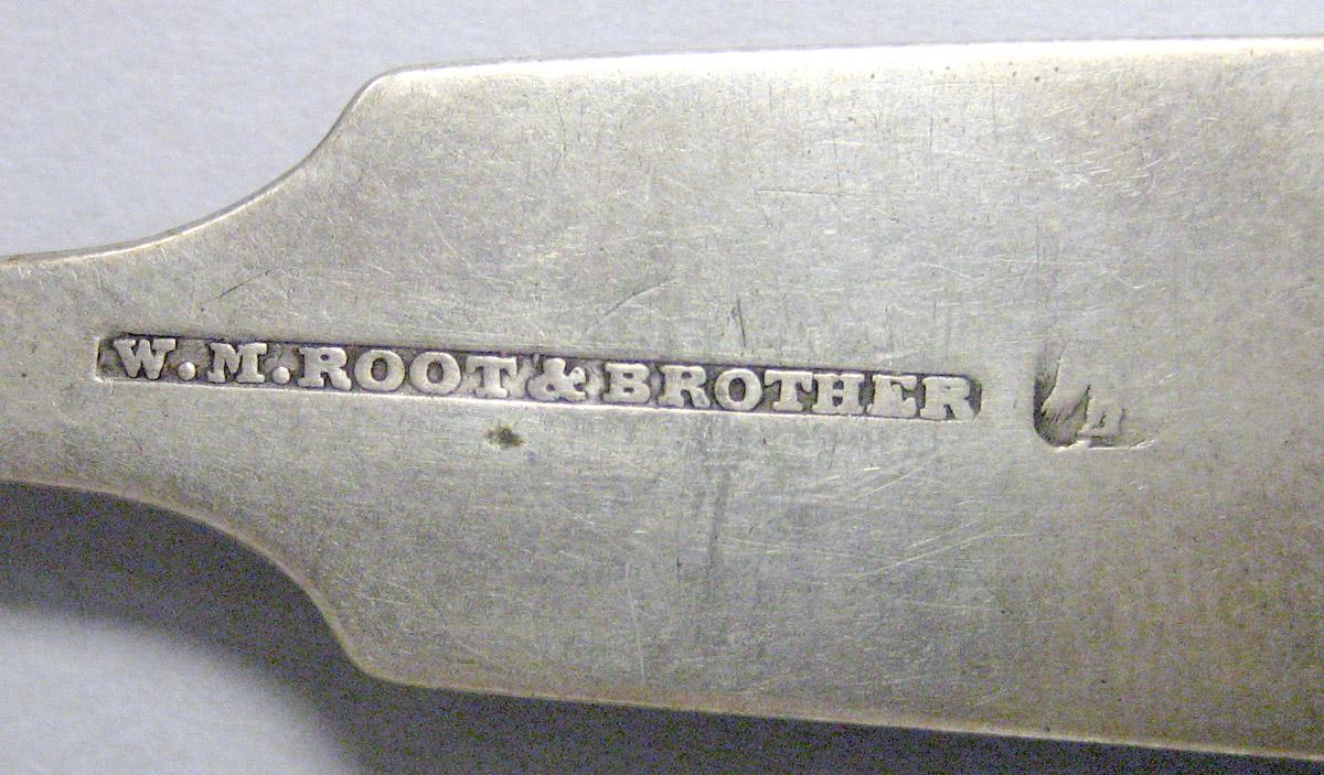 1971.0092 Silver Spoon mark