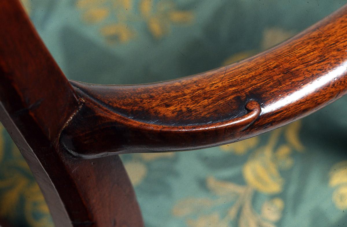 1959.0069 Chair, Armchair (detail)