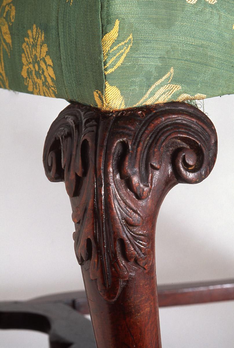 1959.0069 Chair, Armchair (detail 2)