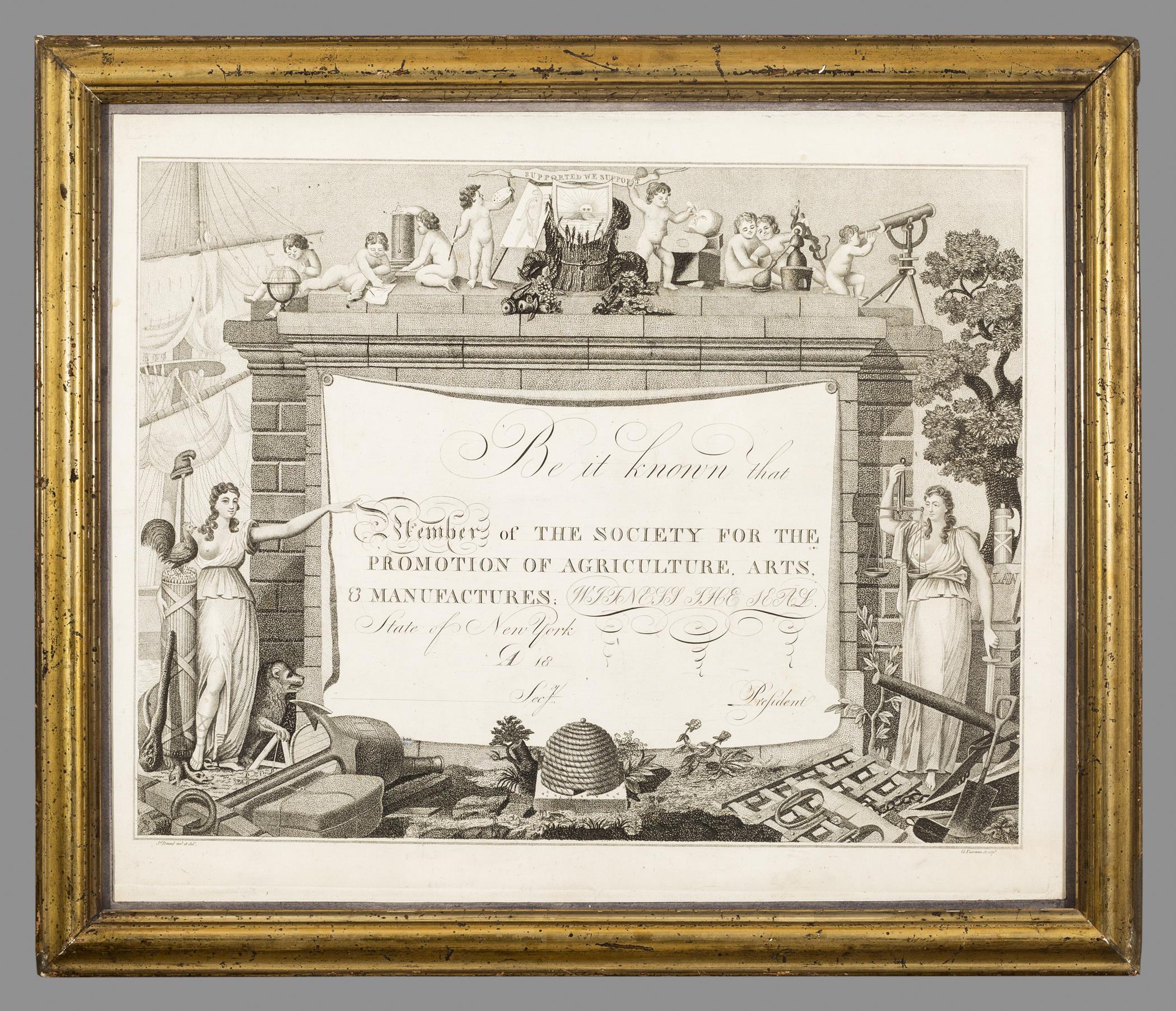 1959.0074.006 A Certificate, B Frame, view 1