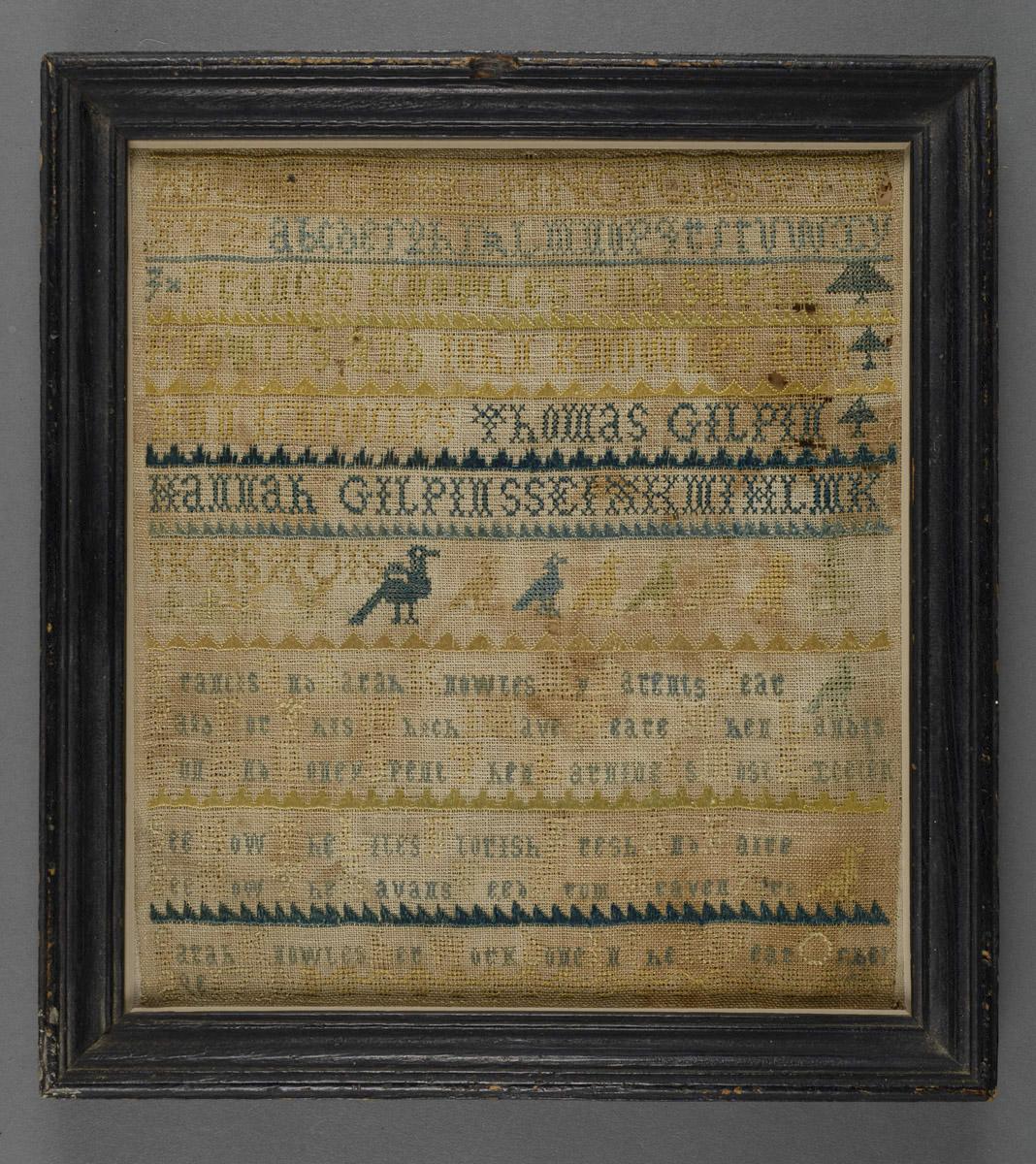 2011.0013 A Sampler, B Frame, view 1