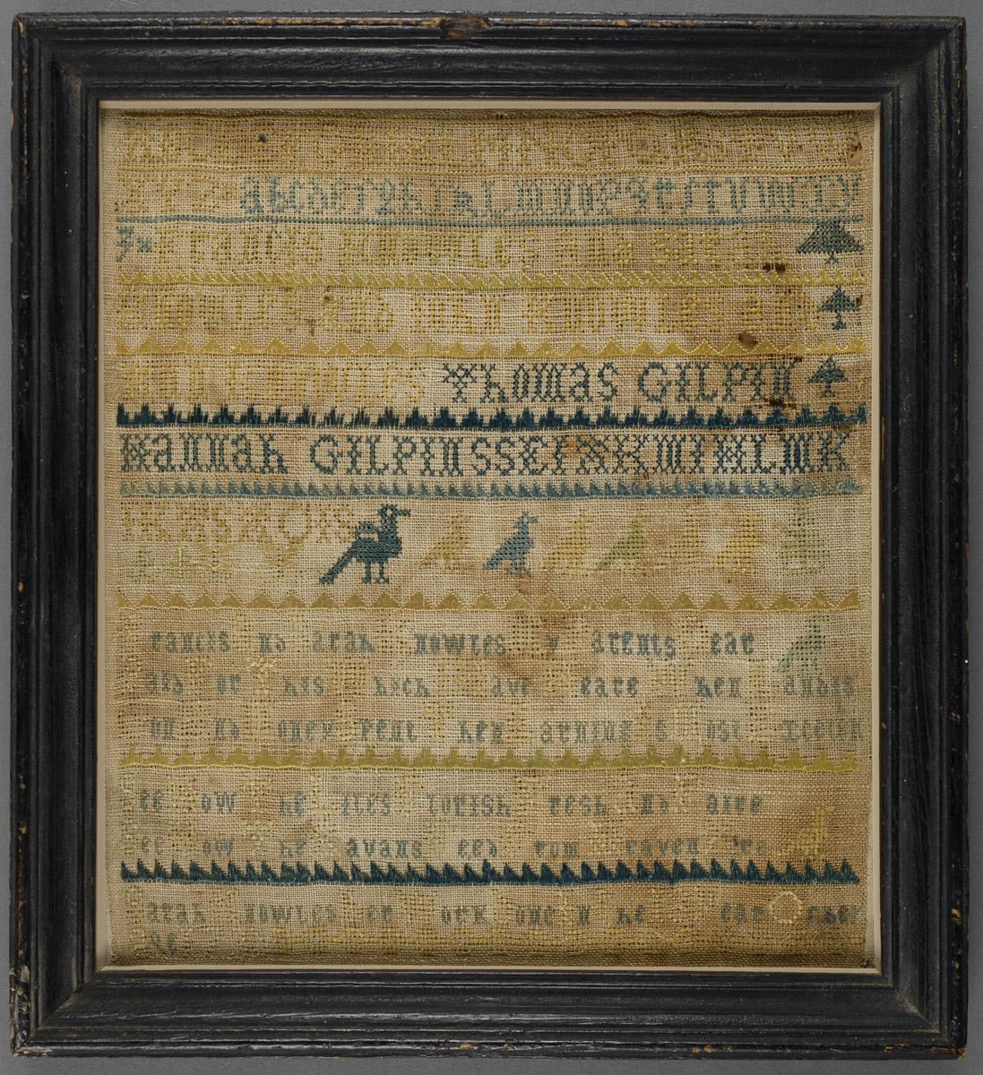 2011.0013 A Sampler, B Frame, view 2