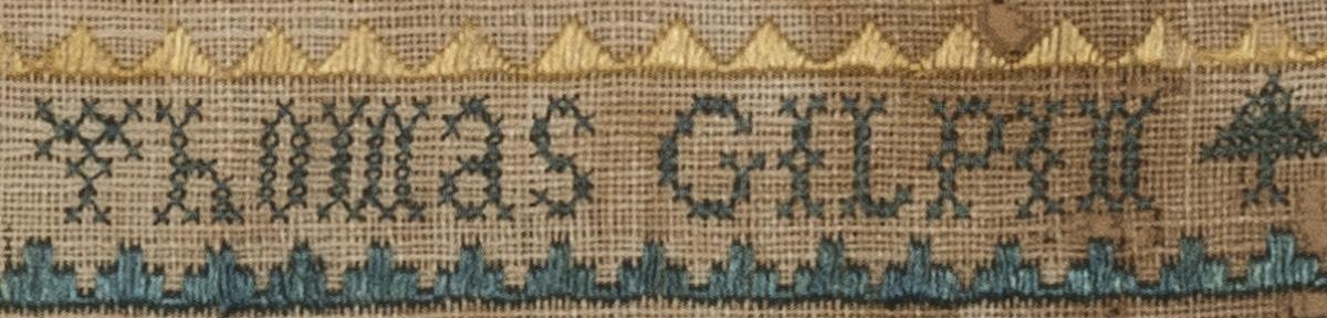 2011.0013 A Sampler, Detail 8