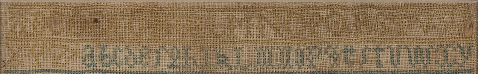 2011.0013 A Sampler, Detail