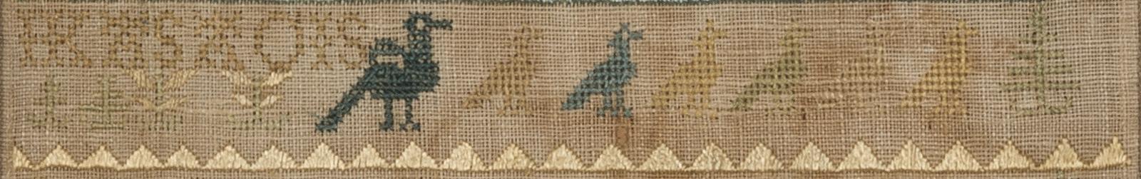 2011.0013 A Sampler, Detail 3