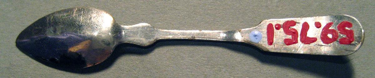 1959.0075.001 Silver Spoon underside