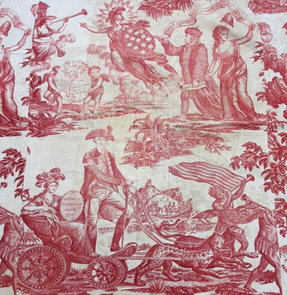 1959.0078 Textile, printed detail
