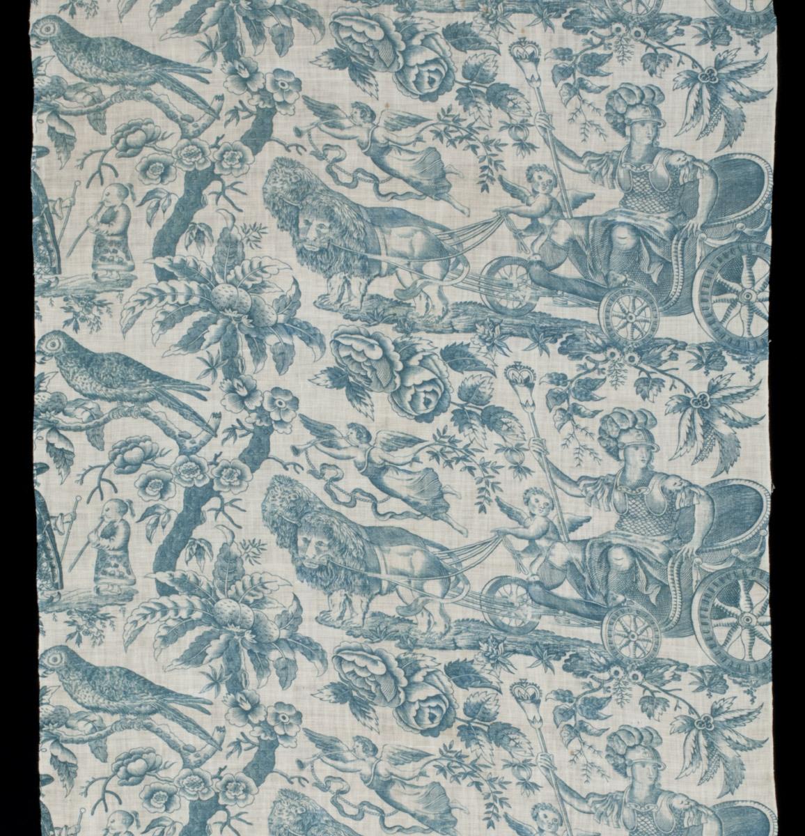 1959.0079.001 A Textile, printed, detail, Book image C214