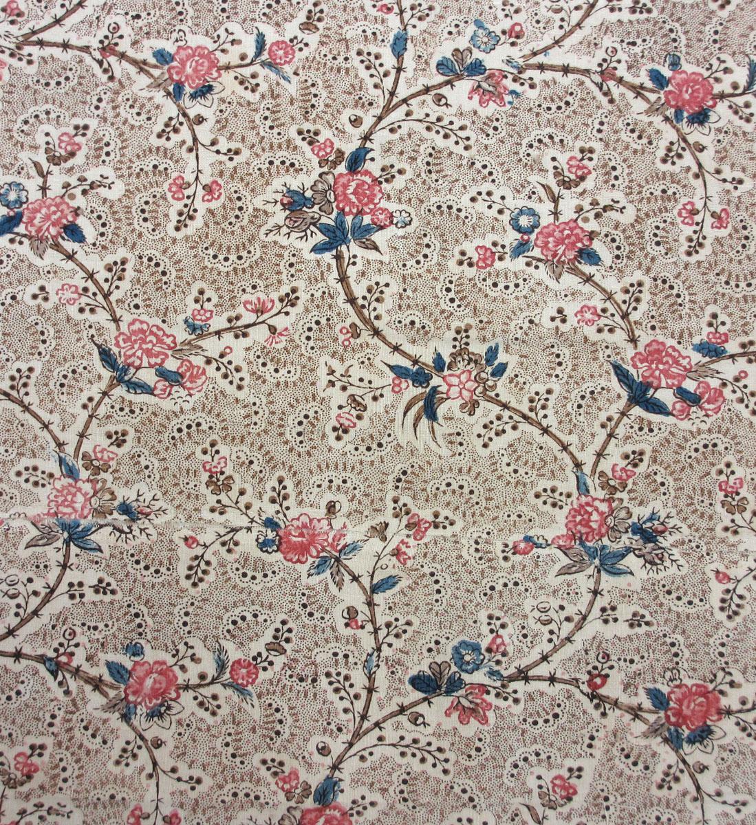 T2205 textile, printed design repeat
