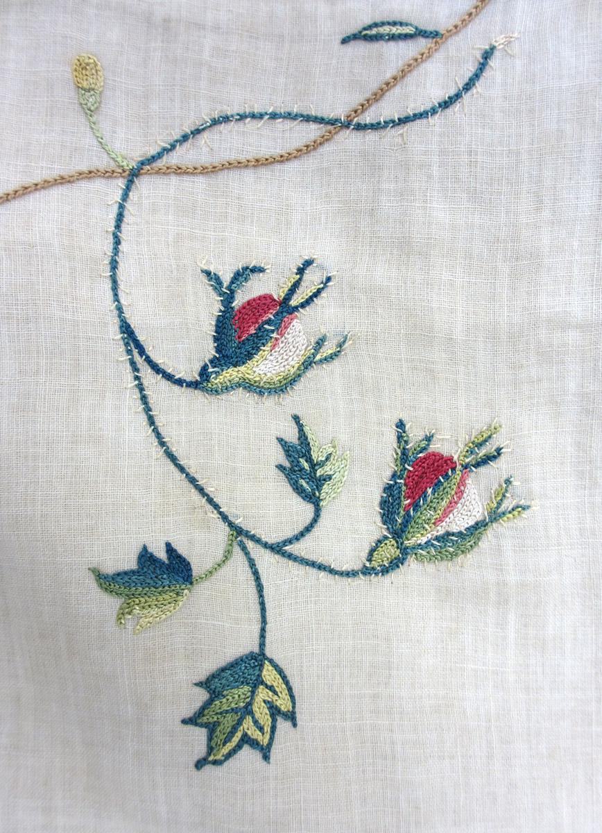 1968.0580 textile, printed detail 2