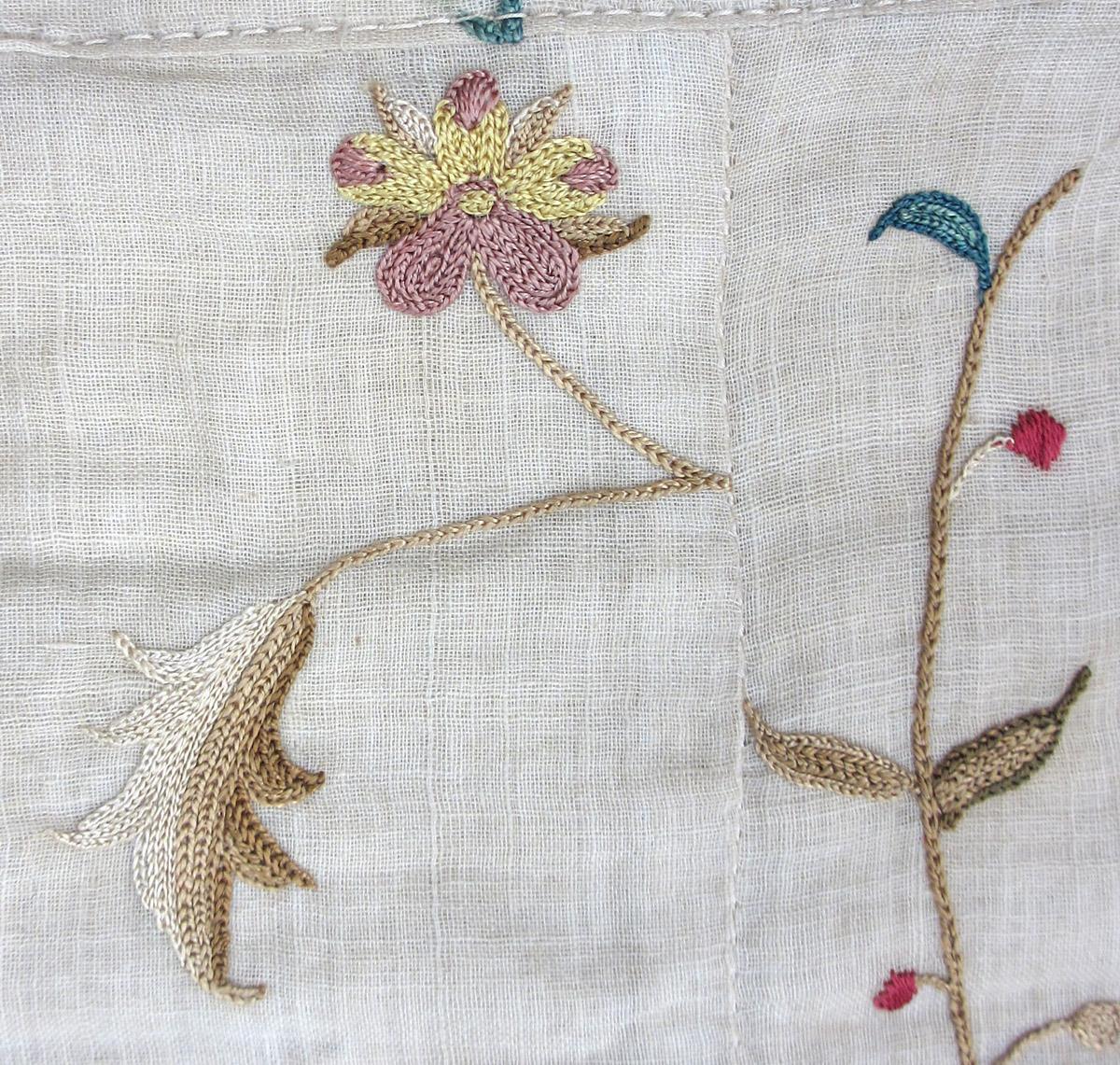 1969.0580 textile, printed detail 7