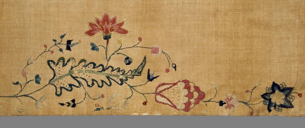 1958.0631 A Window Hanging, Side Curtain, Pattern Detail
