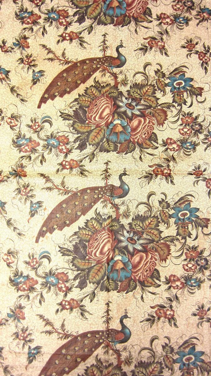 T1092 Textile, printed design repeat