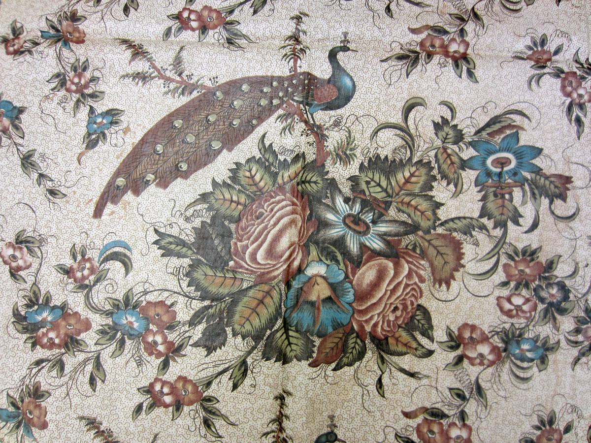 1959.0081.002.001 Textile, printed detail 4