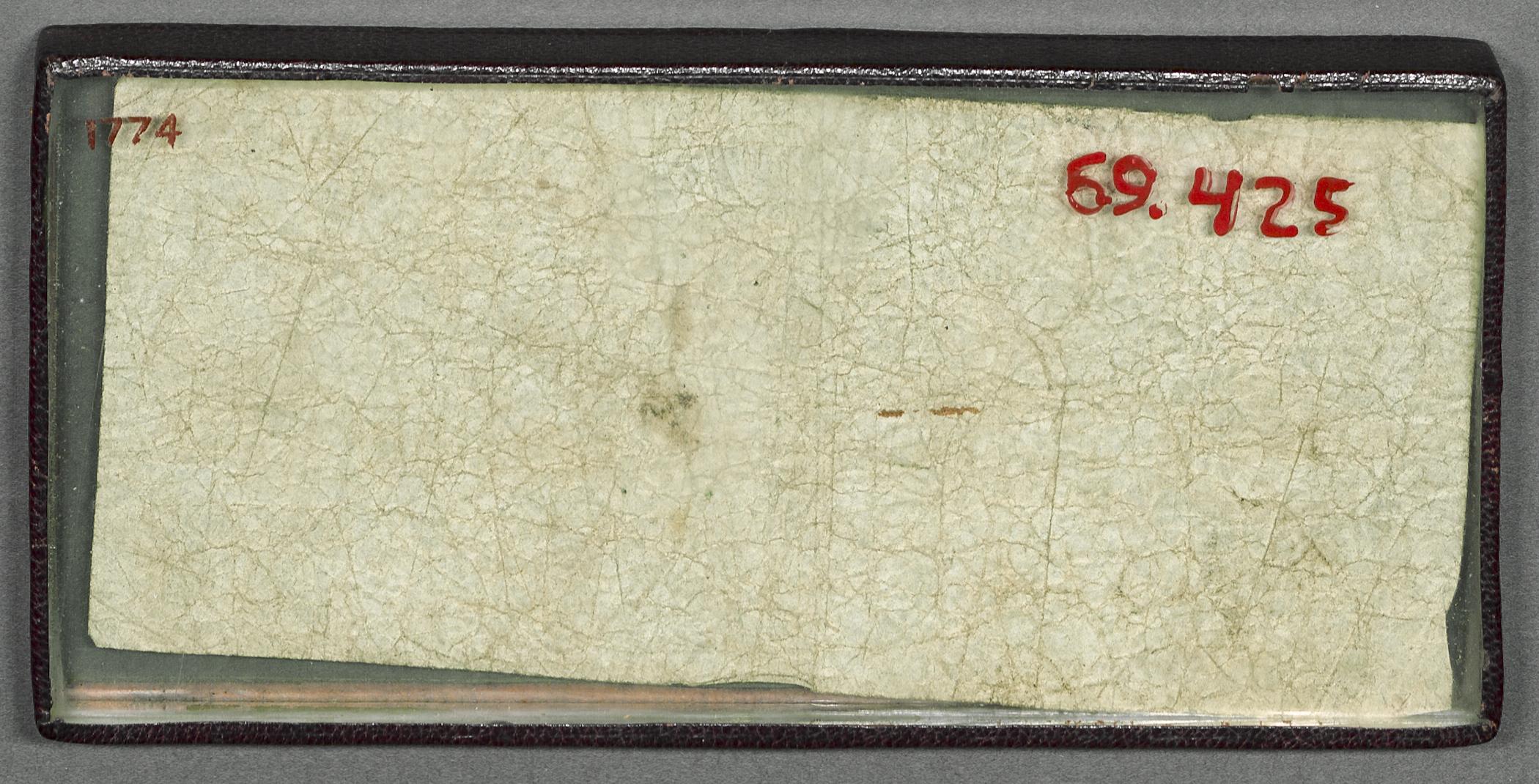 1969.0425 Currency, view 2, reverse