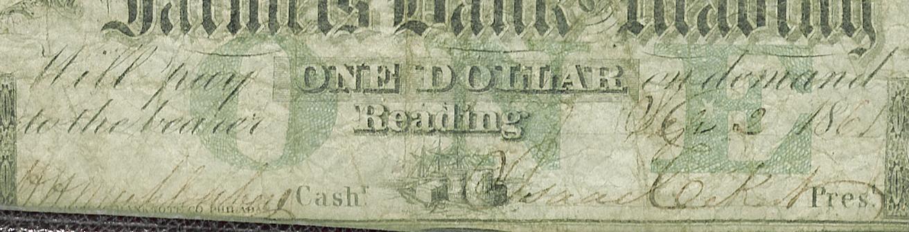 1969.0425 Currency, detail 1