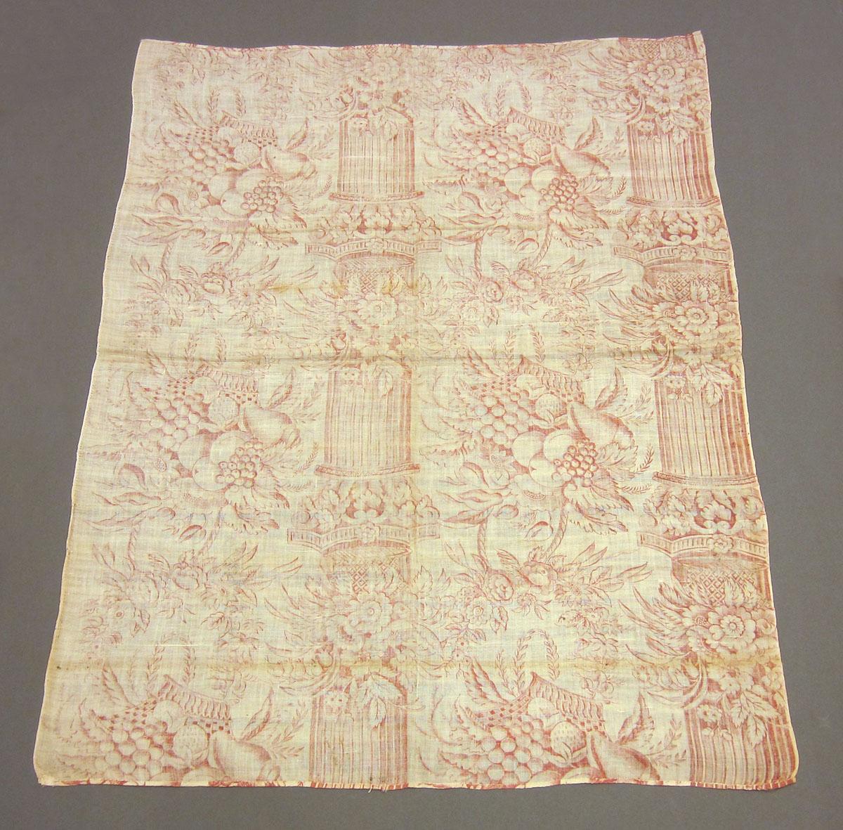 1959.0081.004 Textile, printed reverse