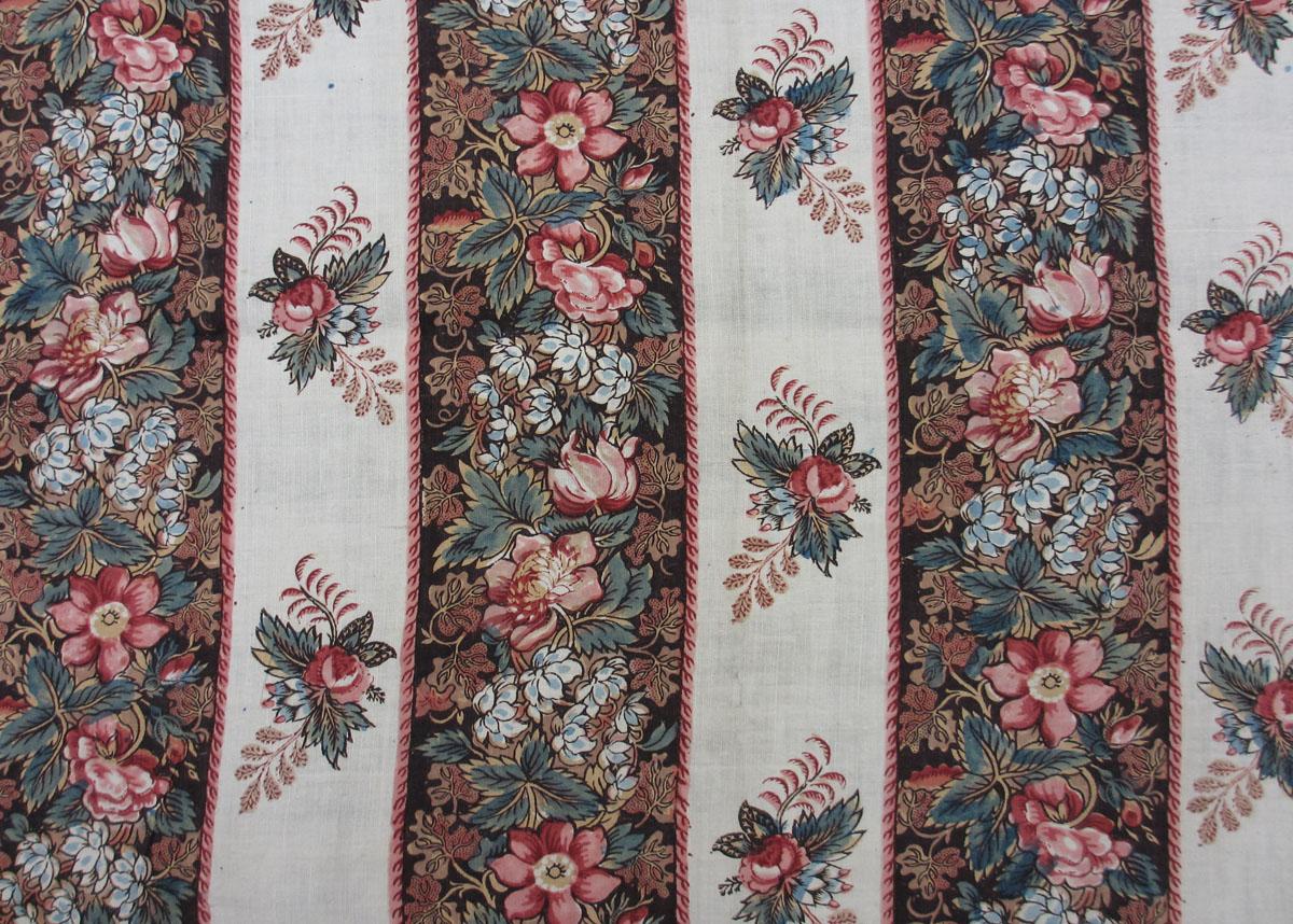 T2208 textile, printed design repeat
