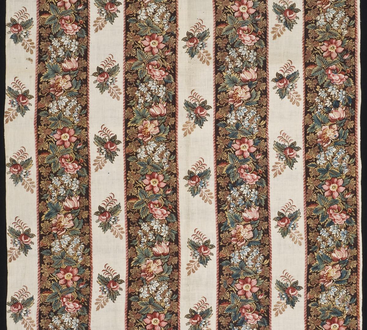 1959.0081.005 Textile, printed, detail, Book image C132