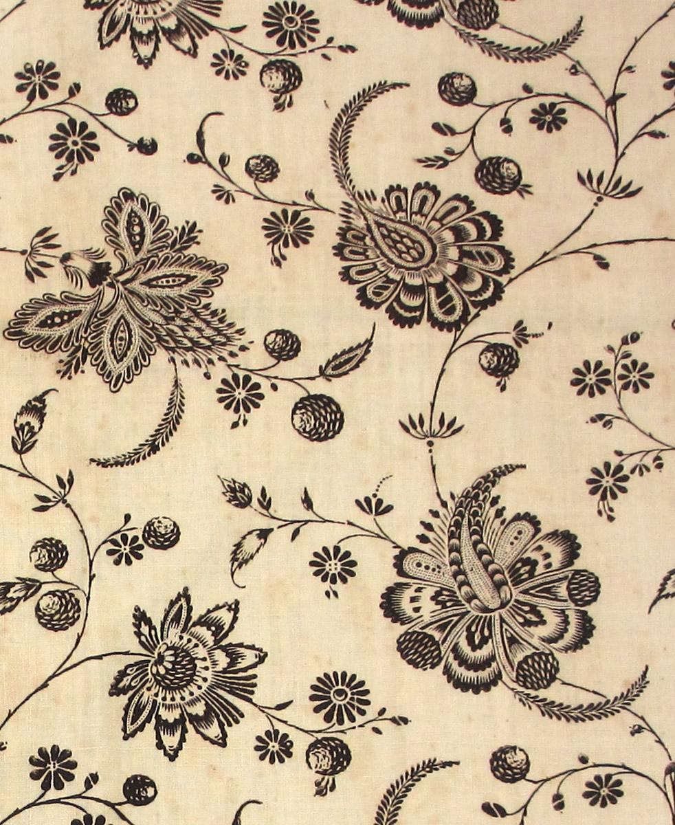 T1173 textile, printed design repeat