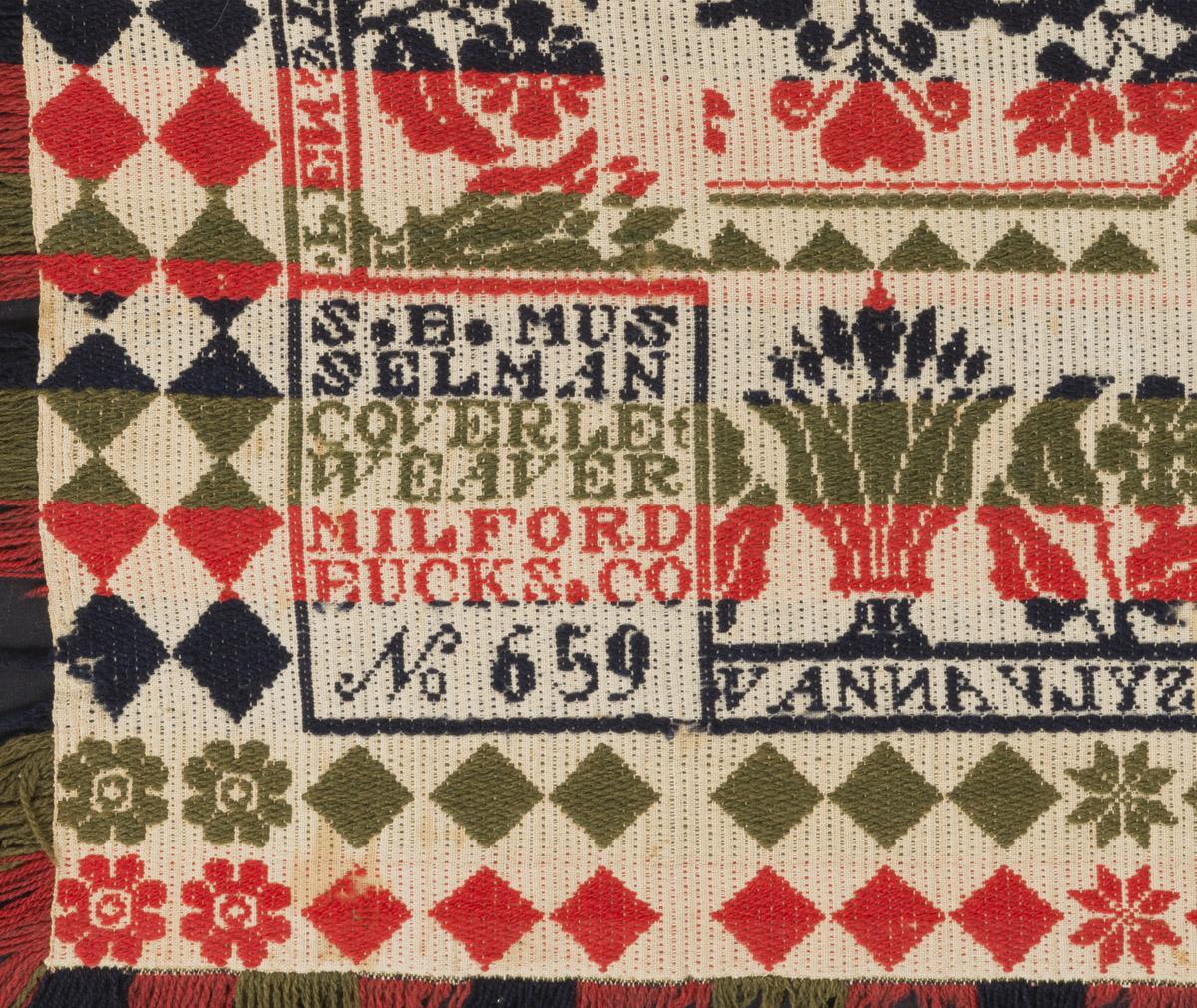 2011.0022 Bedcover, detail 2