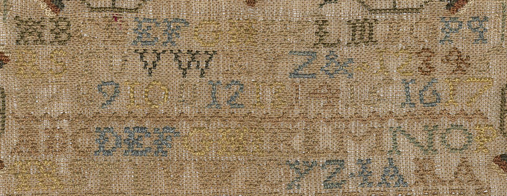 2011.0036.001 Sampler, Detail